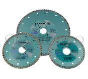 Discos Diamante Granito Ø 115, 125 y 180 Sankyo RD-Plus Corona Continua 