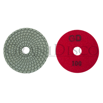 Lijas Diamante Flexible Pulido con AGUA Ø 125x3 Gr. 050 a 3000