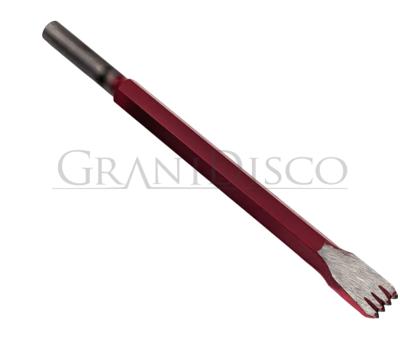 Gradina Widia Triskel Diente Puntiagudo 4 Puntas Acoplamiento 12,5 mm.