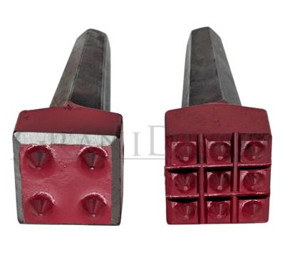 Bujardas Cónica Triskel para Martillo Cuñero de 4, 9, y 16 puntas